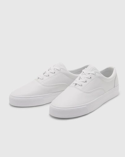 Simple White Shoes
